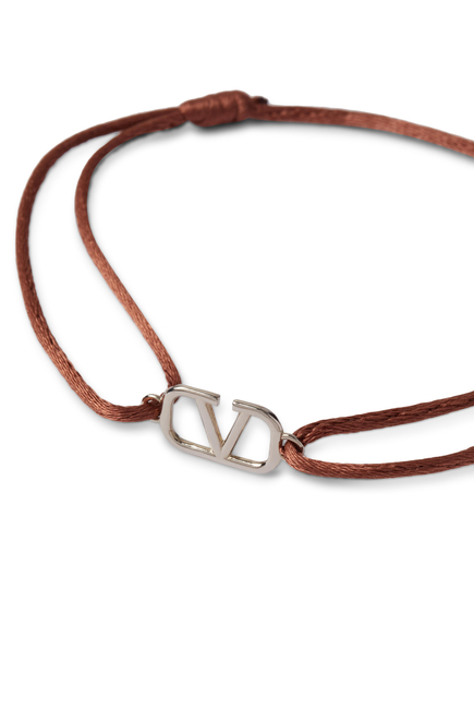 VLogo Signature Cotton Bracelet